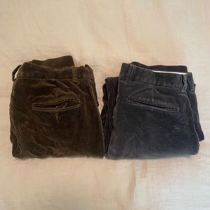 Vintage Corduroy Pants (Lot of two)